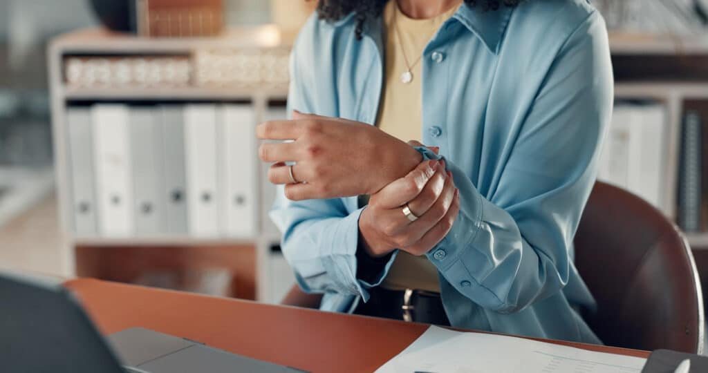 Tenossinovite é doença do trabalho