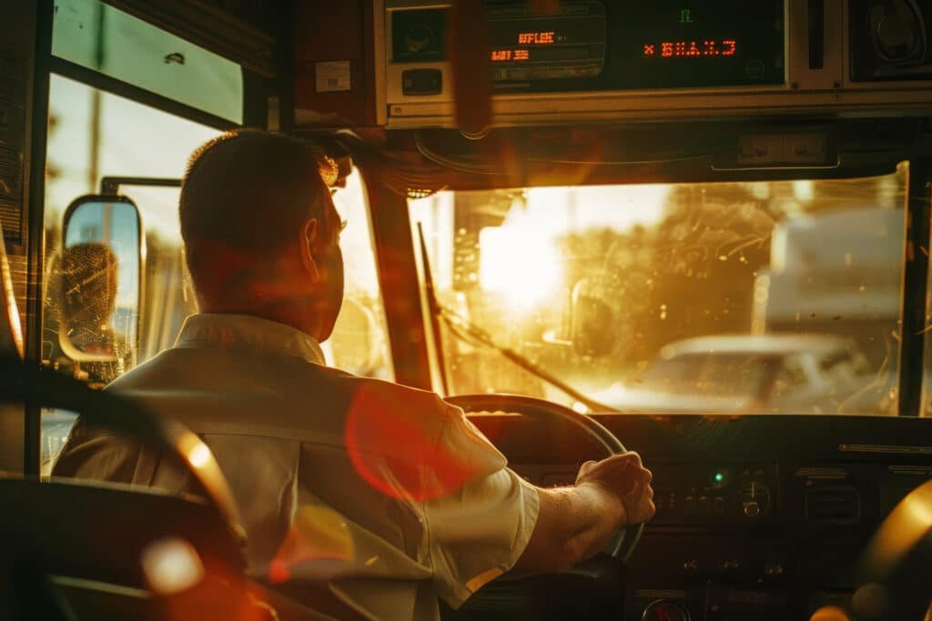 Jornada de trabalho do motorista de ônibus