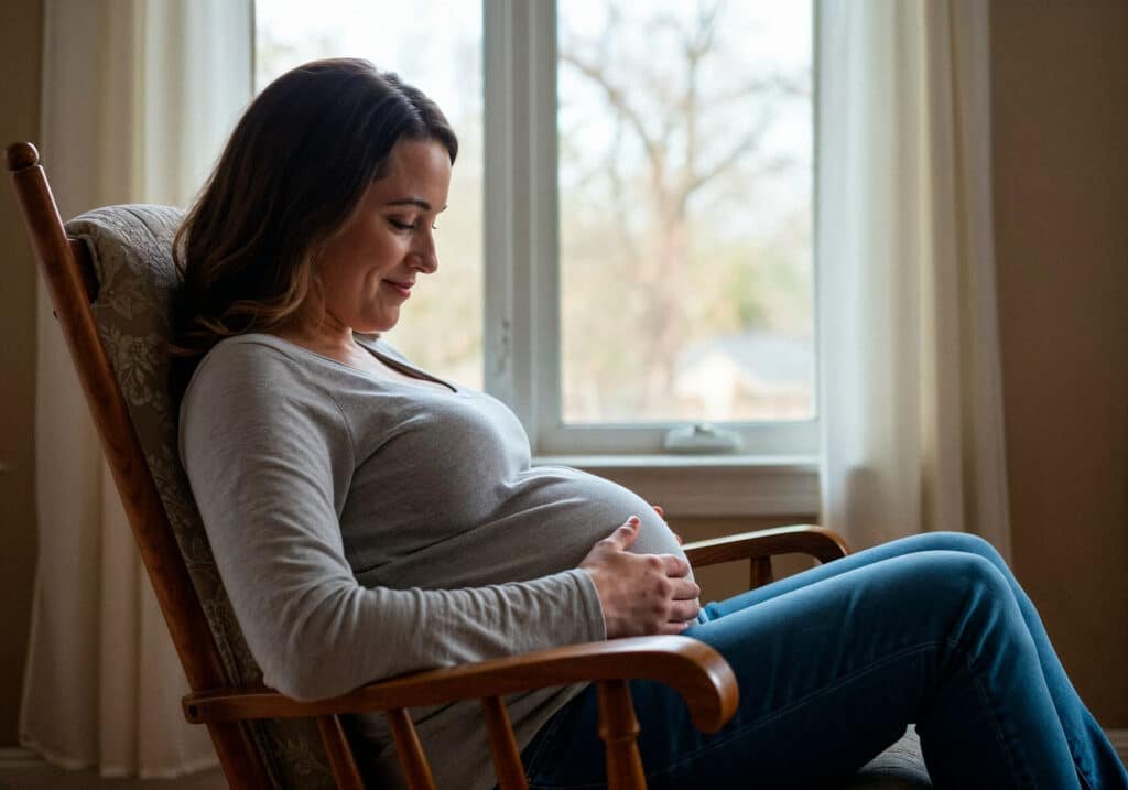 foi demitida e descobriu que estava grávida