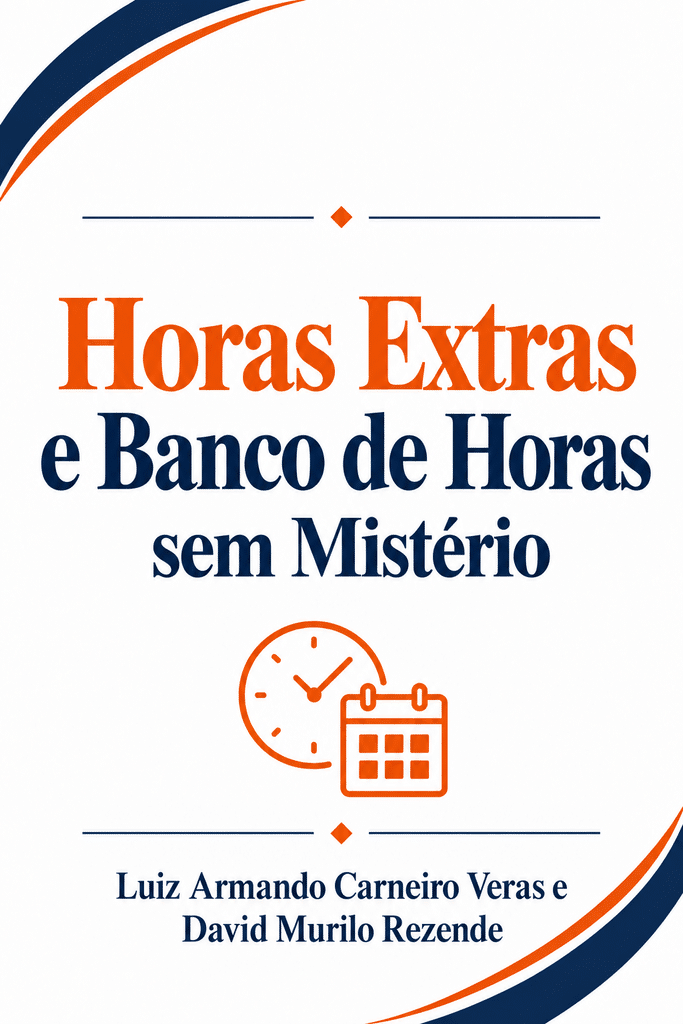 Capa do e-book Horas Extras e Banco de Horas Sem Mistério